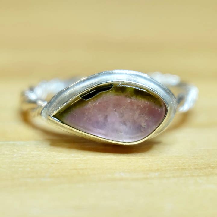 Wassermelonen Turmalin Ring für den Großhandel von Coral Strands Fine Jewelry