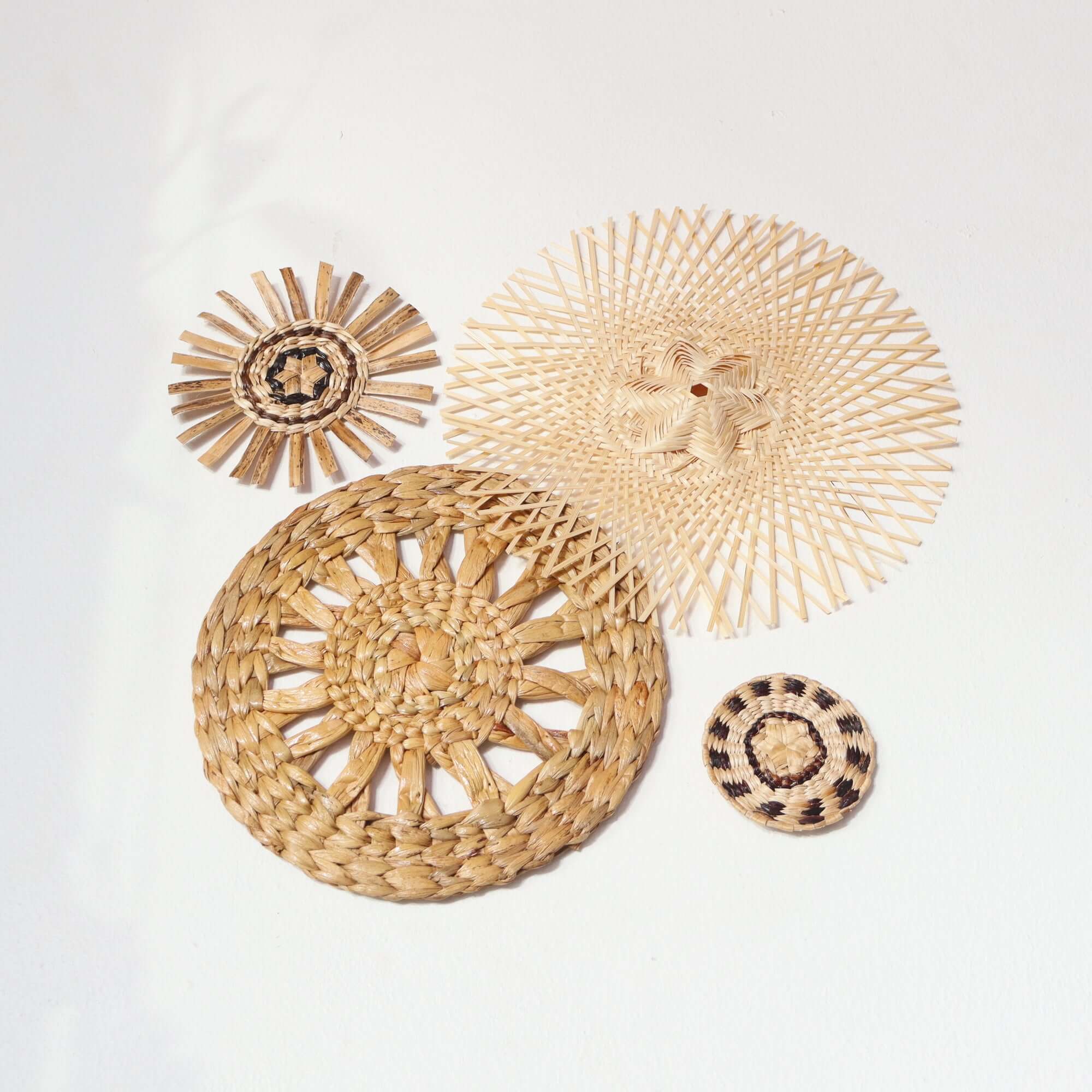 Thaihomeshop - Wholesale Wall Accent - SUK SOM - Wall Hanging Décor (Set of 4)9