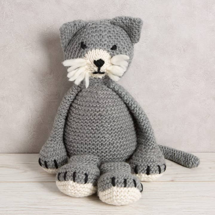 Wool Couture Company – wholesale Knitting/Crochet Supplies – Giant Chloe the Cat Knitting Kit