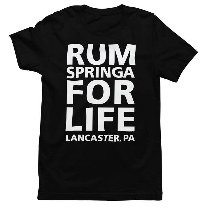 Rumspringa For Life Amish Made in USA T-Shirt for wholesale by Lucky Mfg. Co.