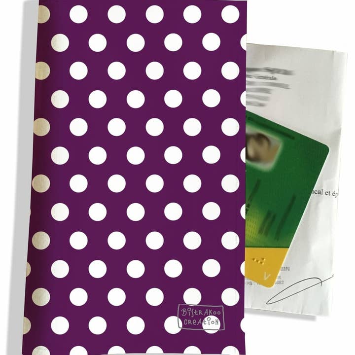 Lilla hvid polka dot receptpligtig holder for engroshandel hos BISTRAKOO