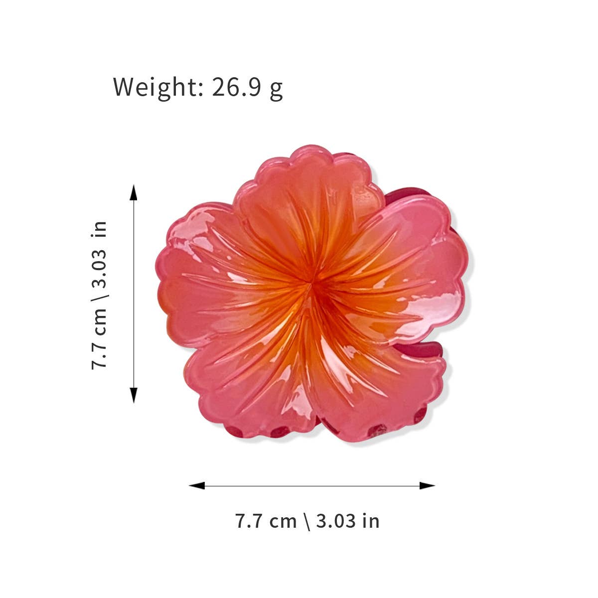 Lily Clothing - Vente Ensemble d'accessoires pour cheveux – femme - Pince à cheveux fleur ondulée d'été pour vacances en bord de mer11