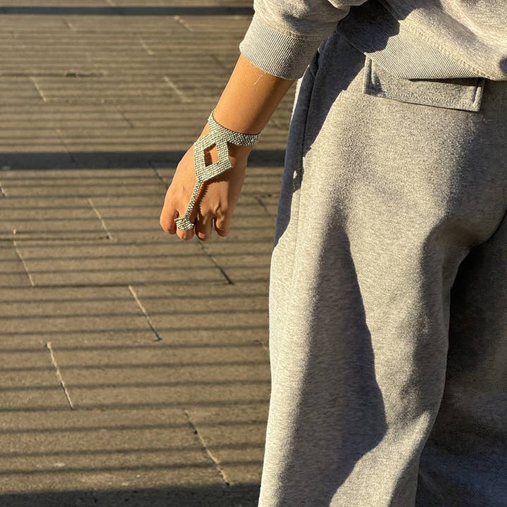 Urbiana – Großhandel Manschettenarmband – Handgeschirr mit Cuffed Cut Out Diamond14