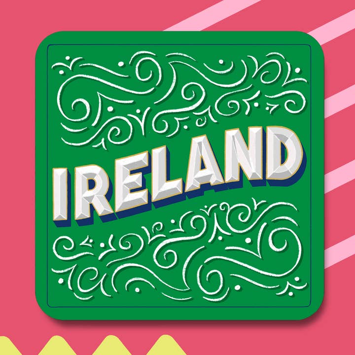 Irland-Coaster für den Großhandel von Maktus