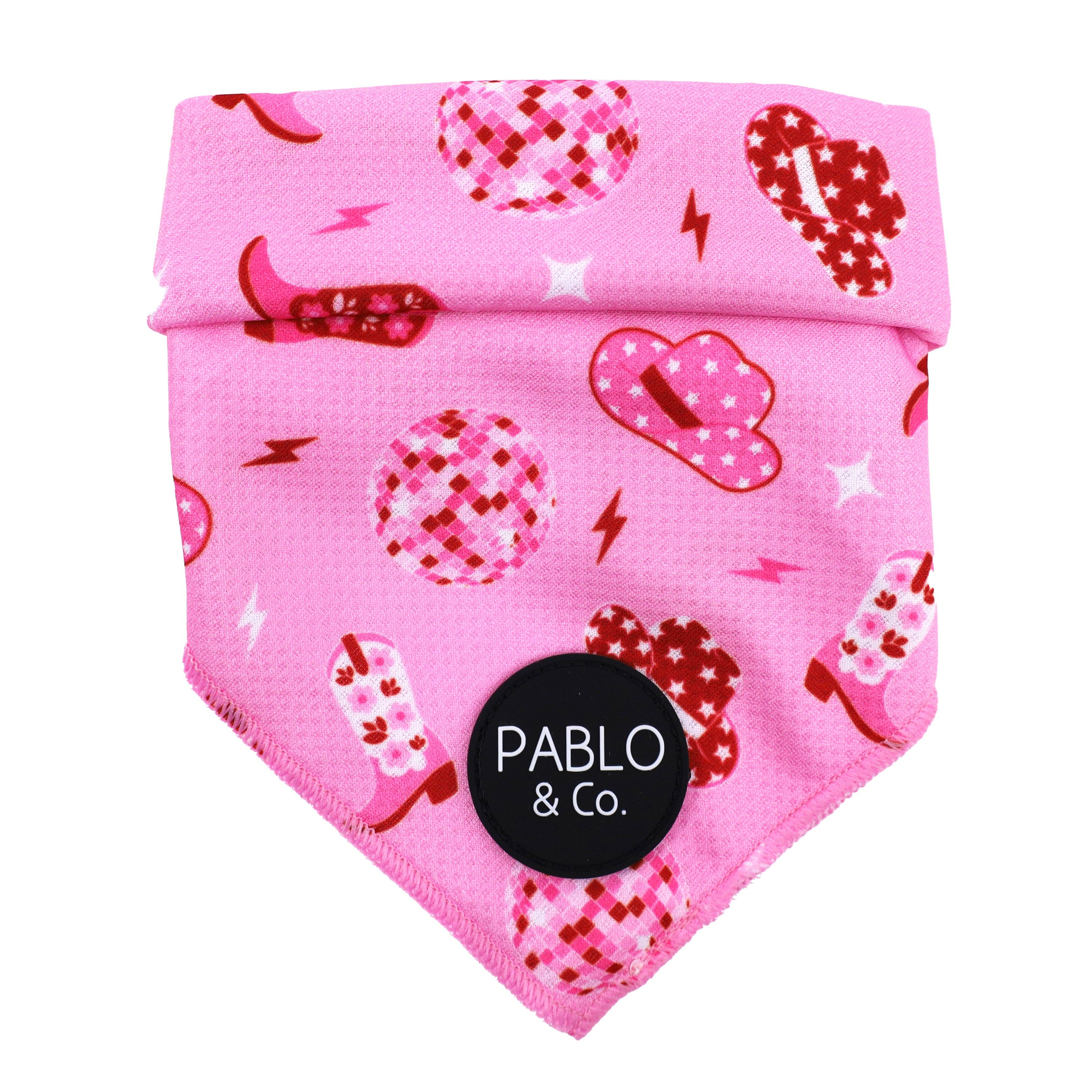 Pablo & Co. Boutique – Engroshandel Bandana - Hund – Disco Cowgirl - Hundebandana2