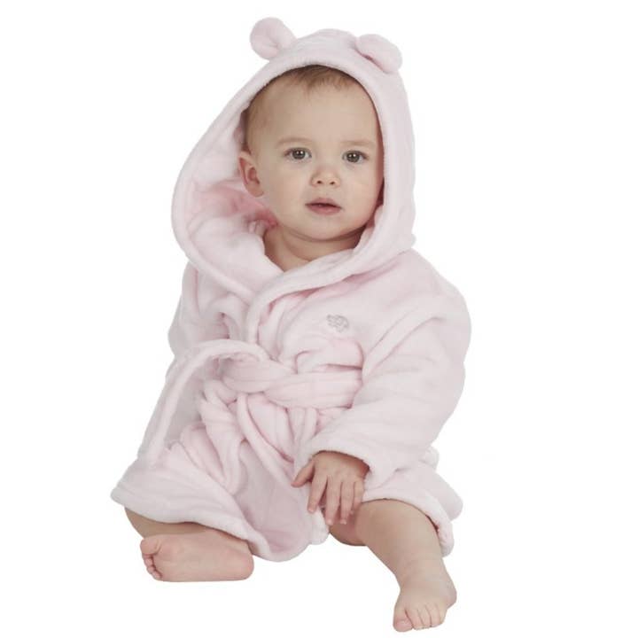 Babies Personalised Hooded Dressing Gown for wholesale by Lulabay