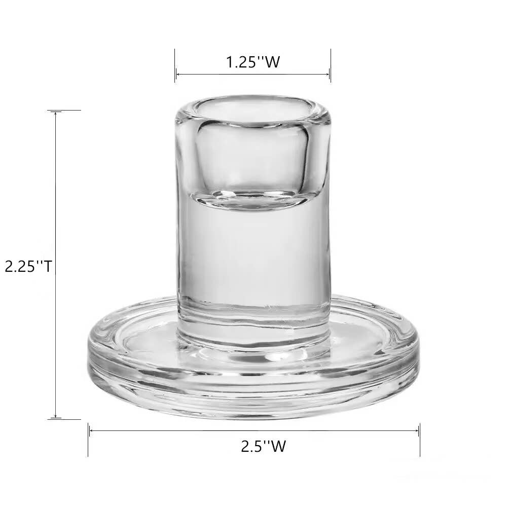 Sweet Home Deco - Wholesale Candle Holder - Hurricanes Candle Shade Chimney Tubes/Glass 10''T x 3''W4