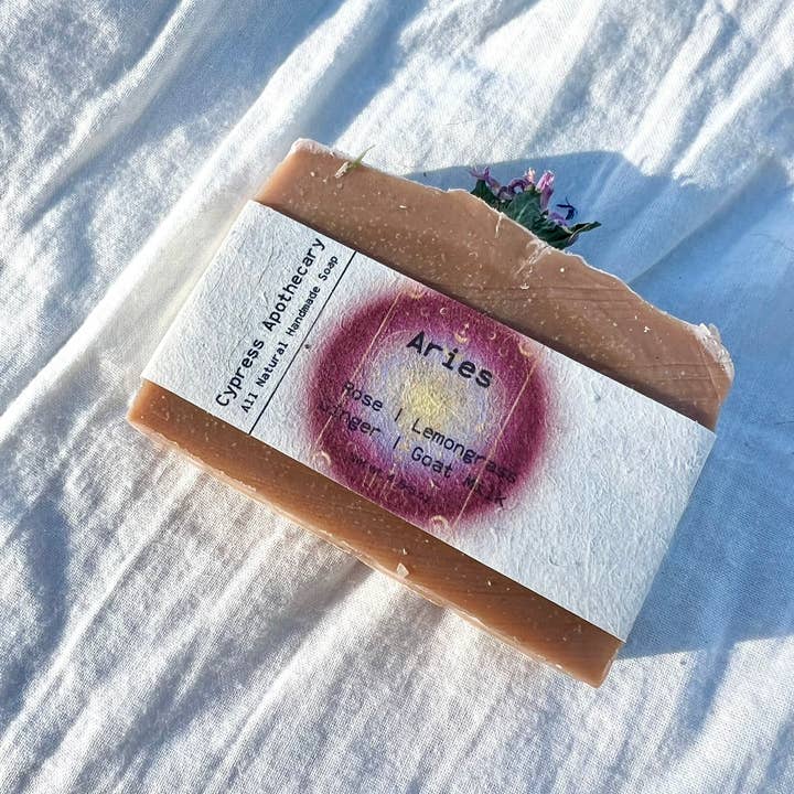 Aries Soap for wholesale by Cypress Apothecary