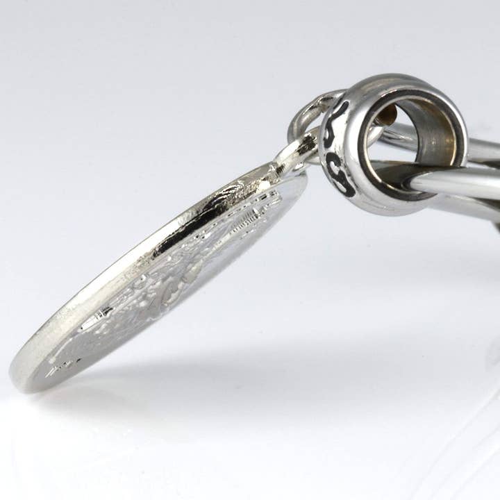 Dave The Bunny – Großhandel Armband mit Charms/Anhängern – Erzengel Michael | Schutzarmbänder für Frauen Edelstahl St. Michael Armreif mit religiösem Schmuck für Frauen von St. Michael oder San Miguel Arcangel Schutzarmband für Männer und Frauen6