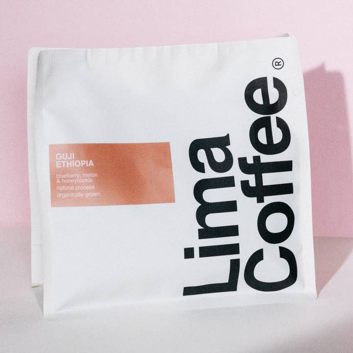 Etiopien Guji kaffe för wholesale av Lima Coffee Roasters