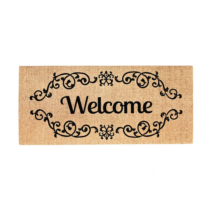 Welcome scroll Sassafras Switch Mat for wholesale by Evergreen Enterprises