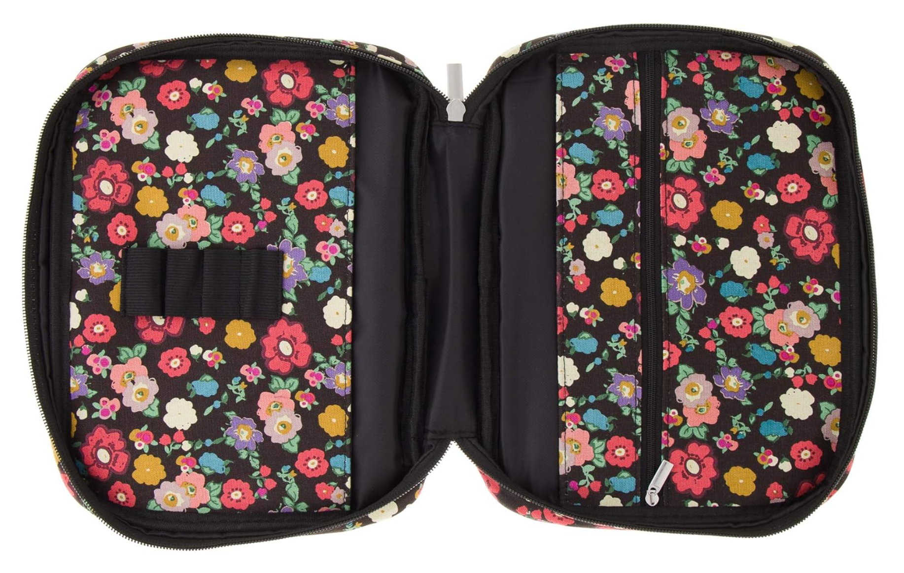 Ella Celebration - Wholesale Bible Cover - Floral Canvas Bible Cover with Zipper and Pockets2