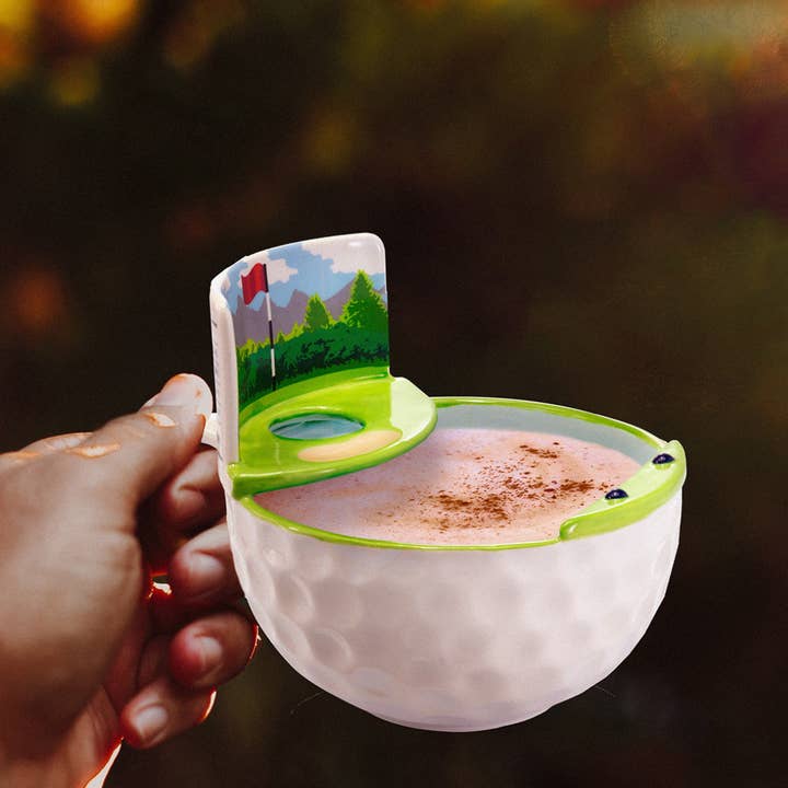 MAX'IS Creations - Wholesale Coffee Mug - The Golf Mug with a Green - Dishwasher Safe, Ceramic3