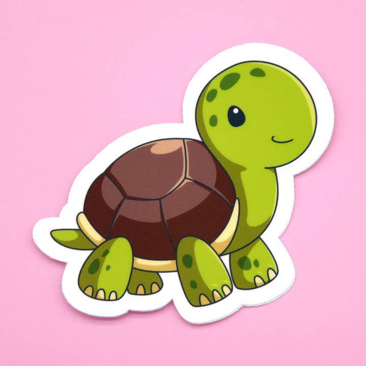 Turtle Sticker - Alphabet Crossing for wholesale by Arona