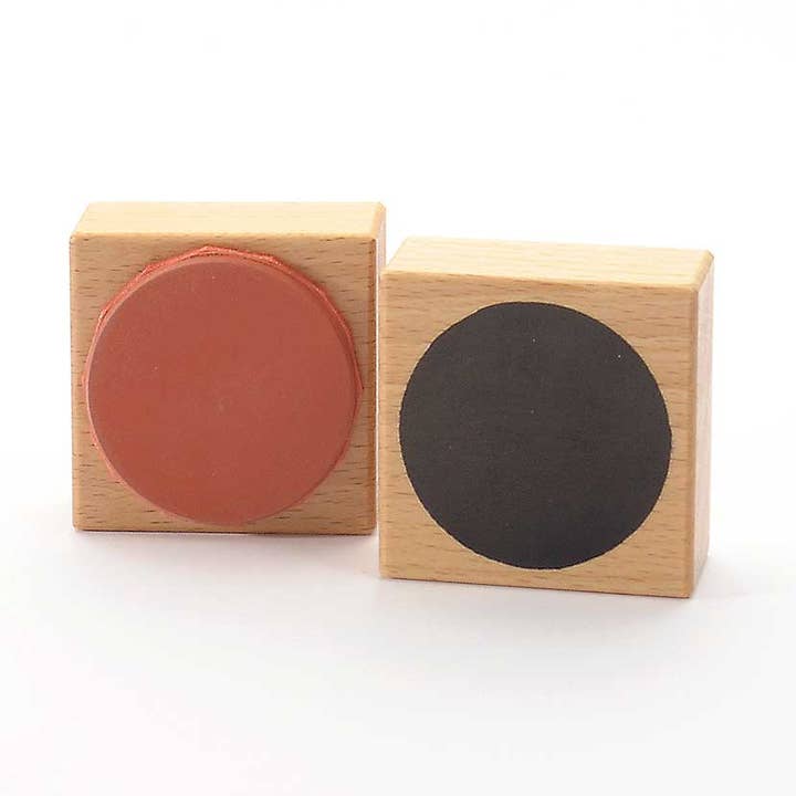 Stamp: circular surface (large) for wholesale by Heindesign