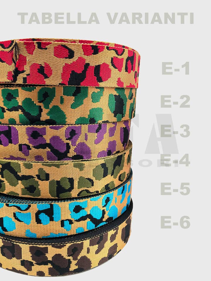 Polyester cotton ribbon Berlin cm 5 per meter for wholesale by Gifa Accessori