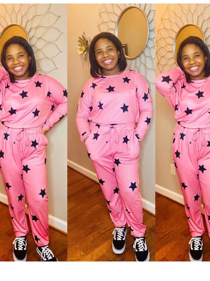 In The Stars Leisure/Jogger Set for wholesale by Keeler Michelle