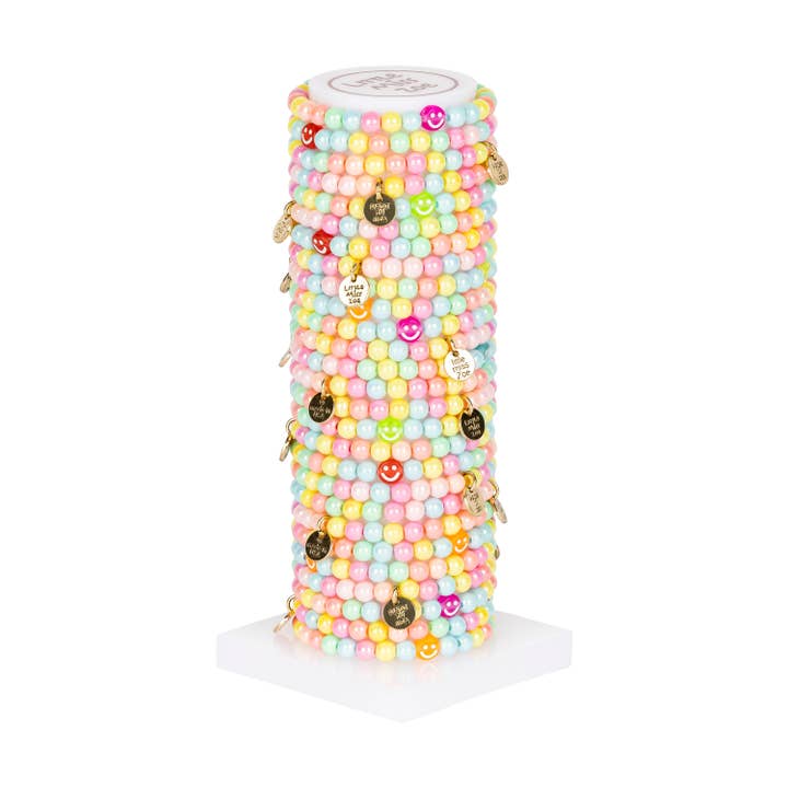 Pulsera infantil Bubble Gum Tower - Set de 25 pulseras para venta al por mayor de Little Miss Zoe