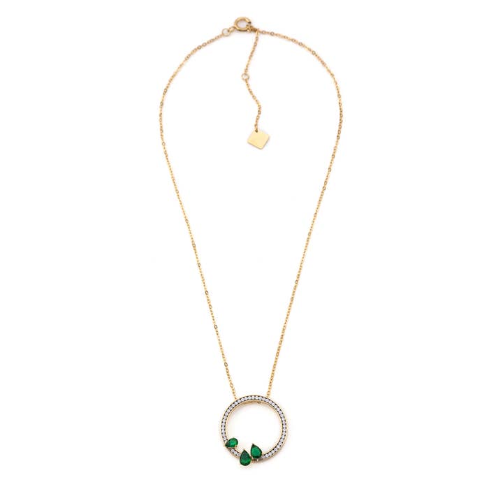 Collier en Acier avec Diamants GKN241204022 pour la vente par Shebiju