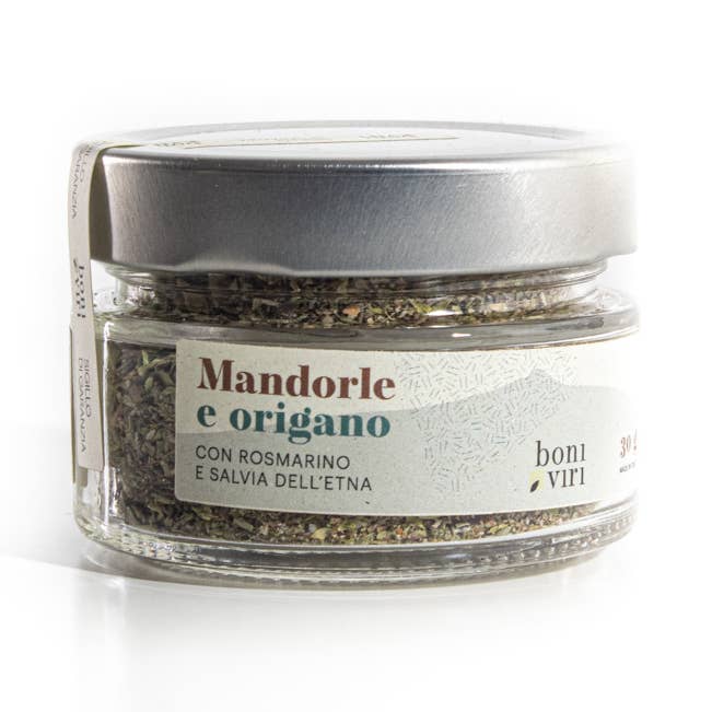 Boniviri BCorp - Vendita all'ingrosso Mix di spezie secche - Seasoning mix di mandorle tritate e spezie di Sicilia0