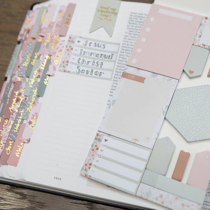 Chosen & Cherished - Wholesale Sticky Notes - Selah Bible Study Sticky Notes | Post It Notes for Bible2