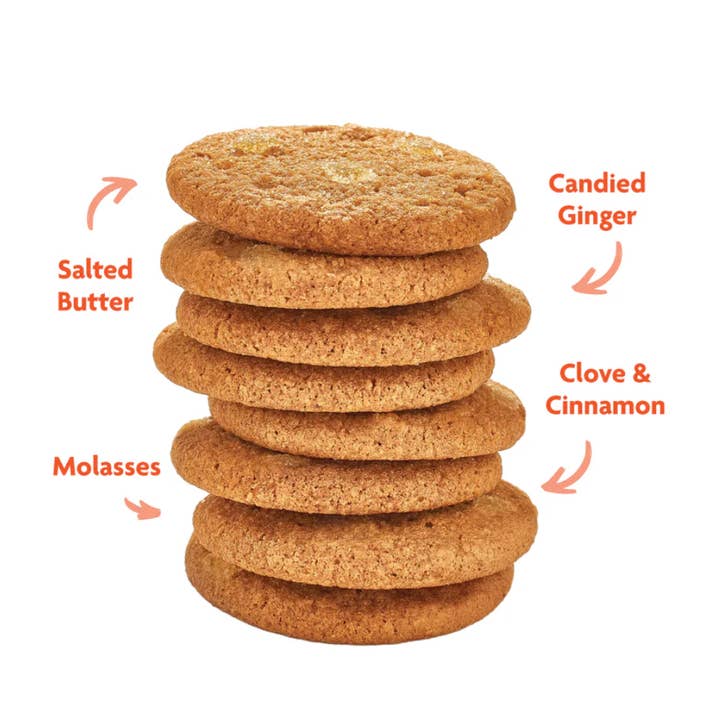 Steve & Andy's Organics - Wholesale Cookie - Ginger Snap Cookies2