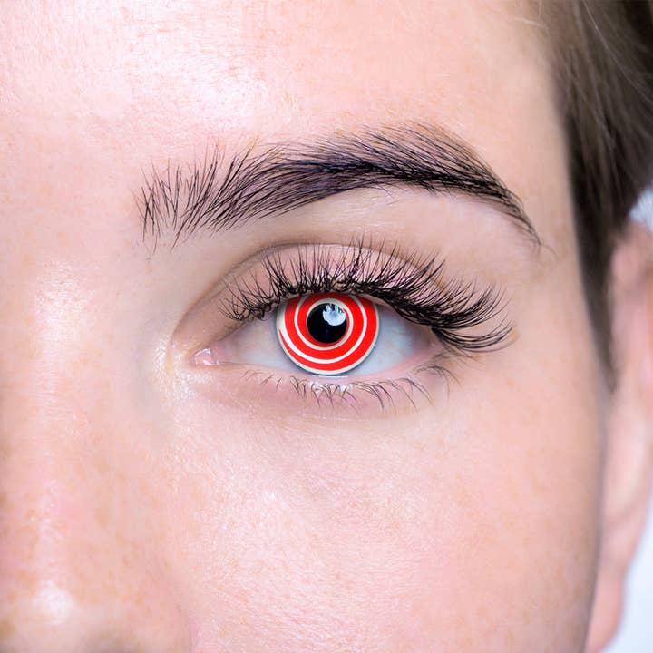 Loox Contacts - Wholesale Contact Lenses - Red Spiral Contact Lenses