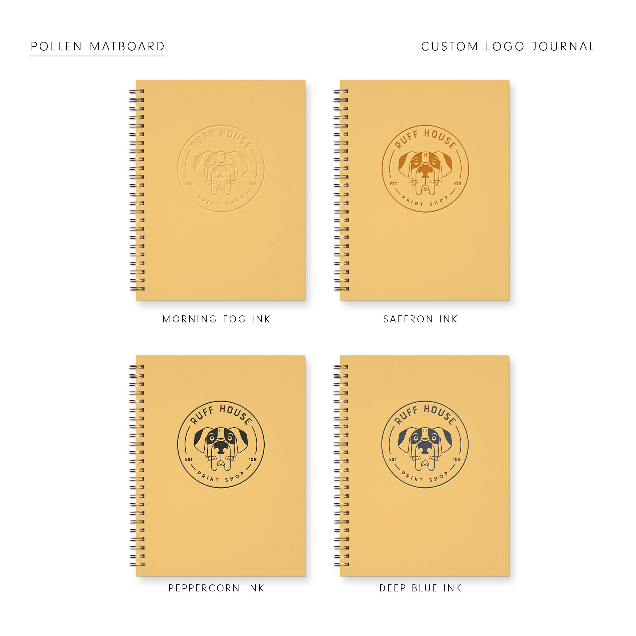 Ruff House Print Shop - Venta al por mayor Cuadernos - Cuaderno rayado personalizado con logo17