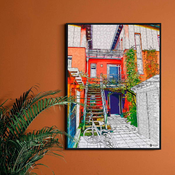 Aparté - Wholesale Puzzle - Adult - 1000-piece puzzle: Stroll in Munich4