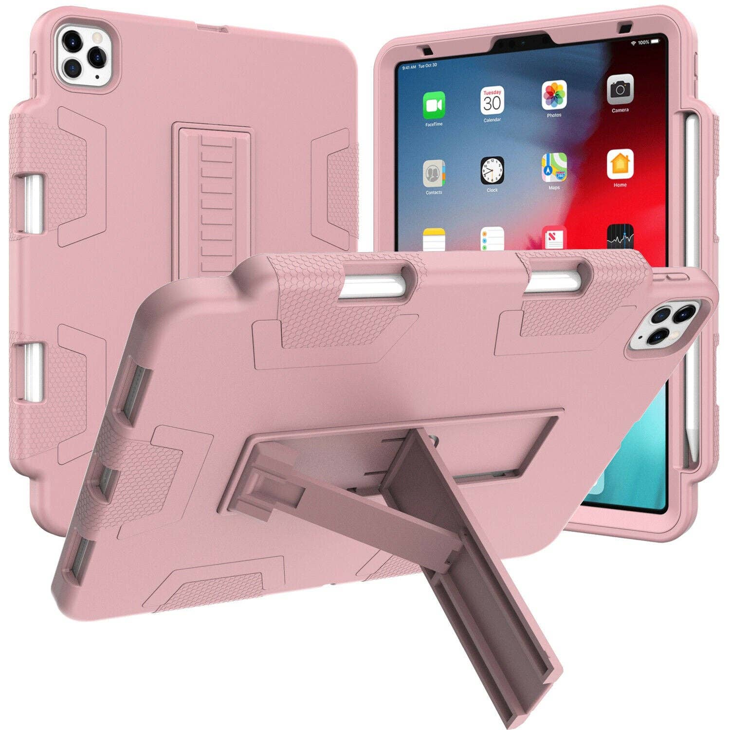 AICase - Wholesale Laptop/Tablet Case - Men's - iPad Pro 11 Inch Hybrid Rubber Shockproof Heavy Duty Stand Cover6