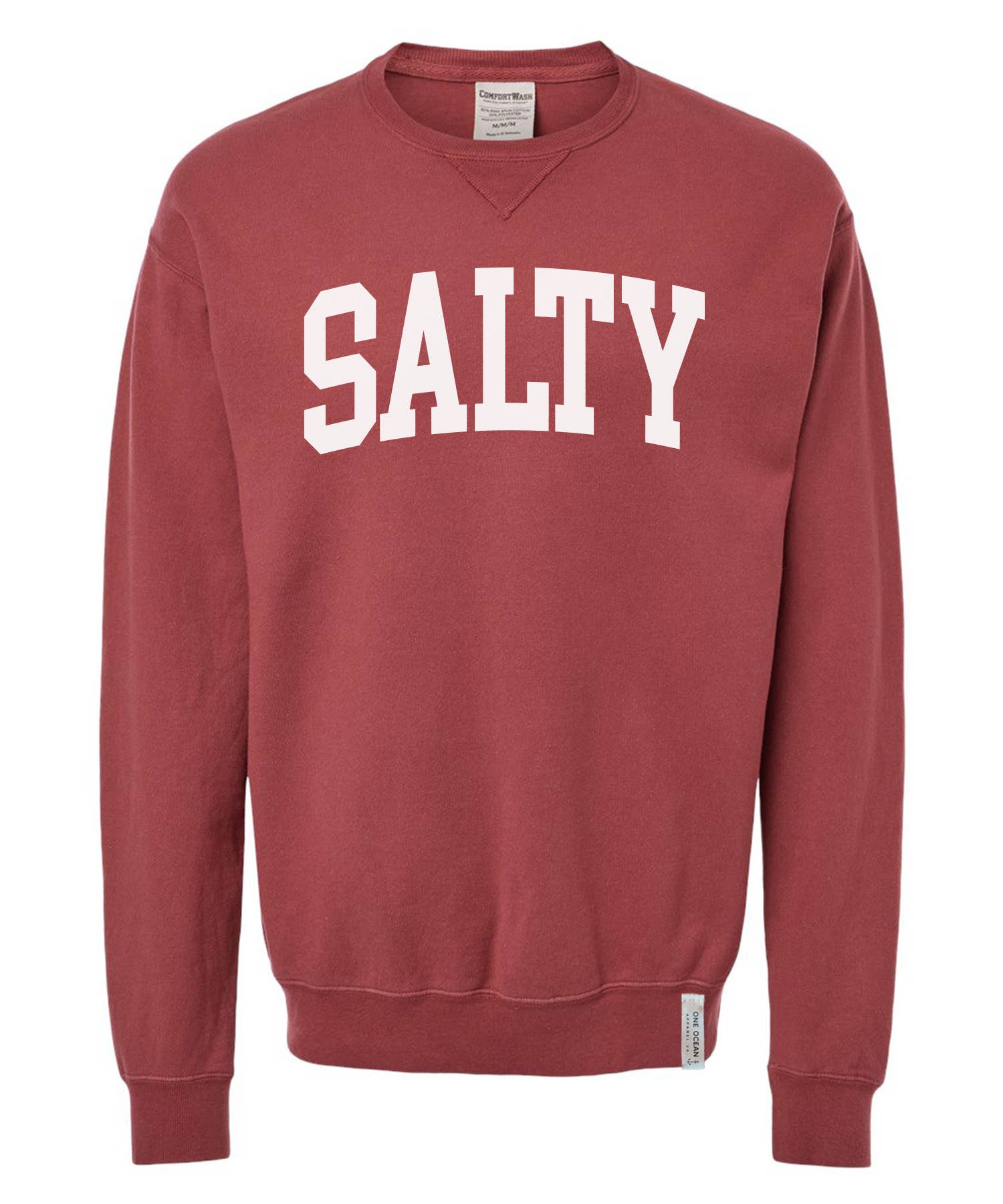 One Ocean Apparel Co.. - Wholesale Graphic Sweatshirt - Unisex - SALTY Crewneck - CUSTOM COLORS13