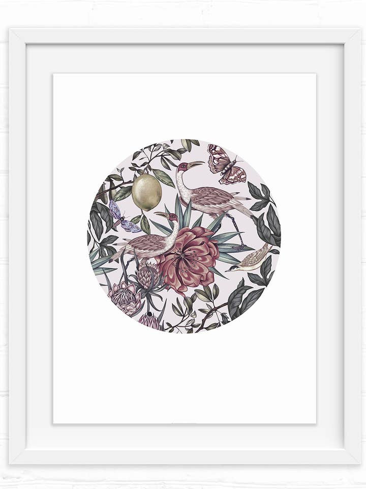 L'oiseau Exotique Kunstdruck für den Großhandel von LINNA