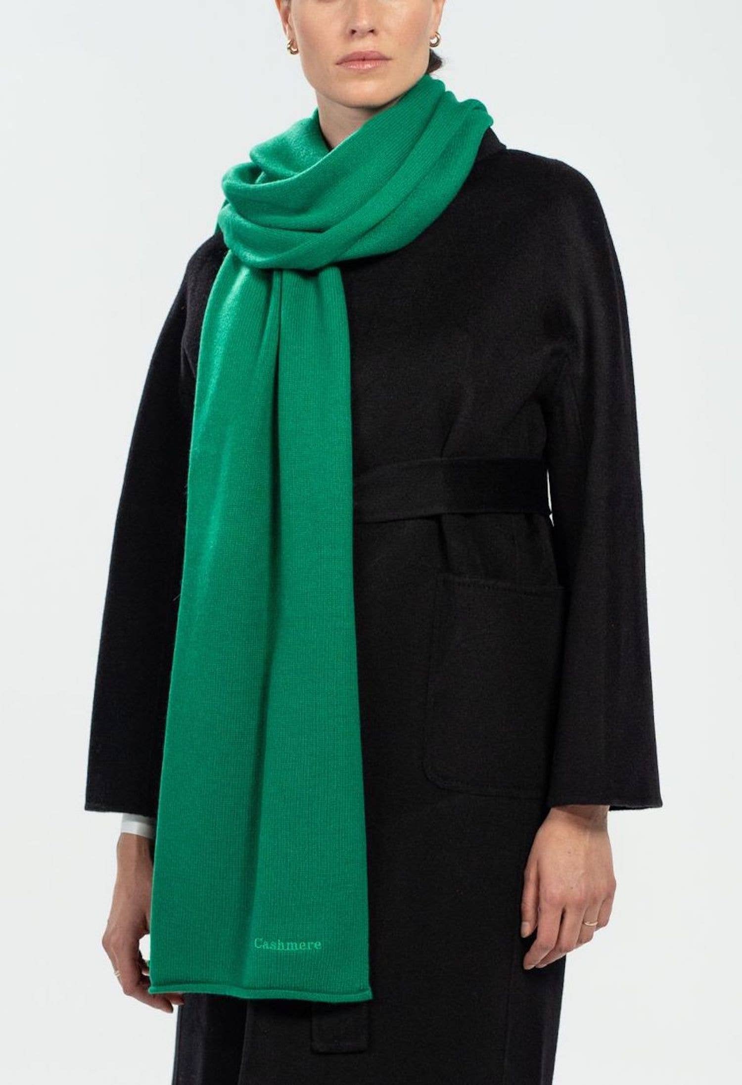 Bel Cashmere S.C. - Venta al por mayor Bufanda - Unisex - Bufanda Grande de Punto de Cachemira y Lana12