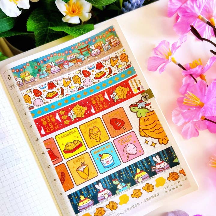 Washi Tape - Coleção Lil' Night Market por atacado de SumLilThings