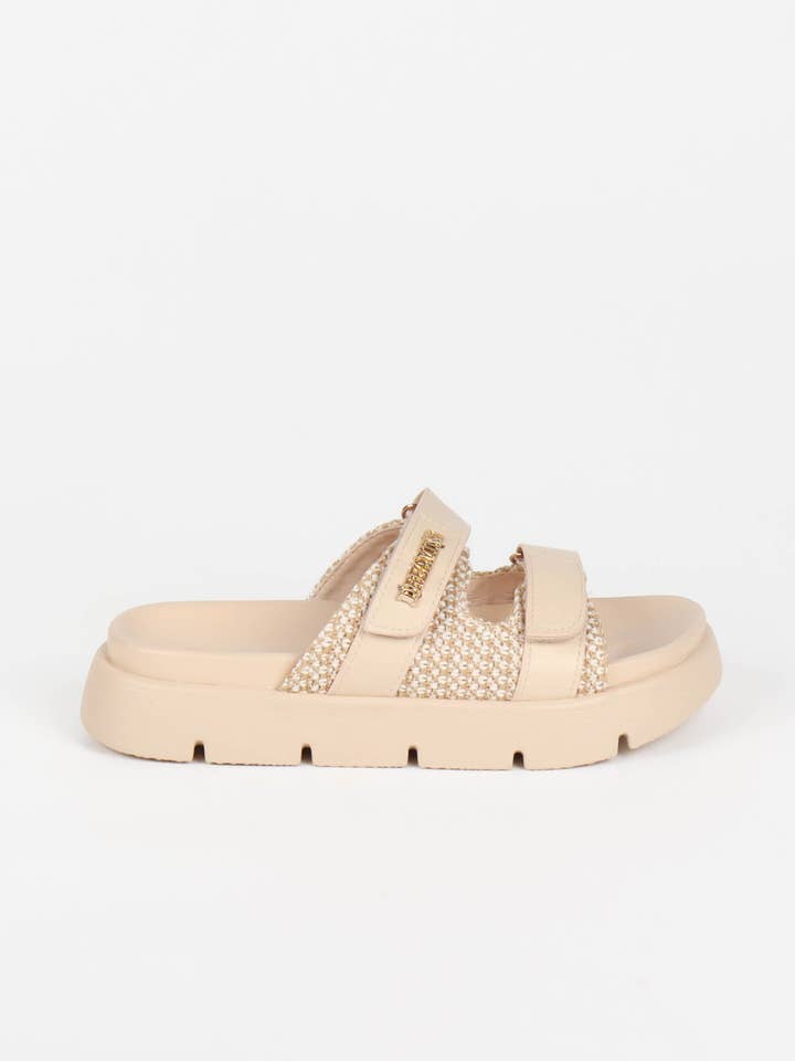 La Bottine Souriante - Wholesale Sandals - Women's - Women's Sandals with Velcro – Thick Sole and Braiding8