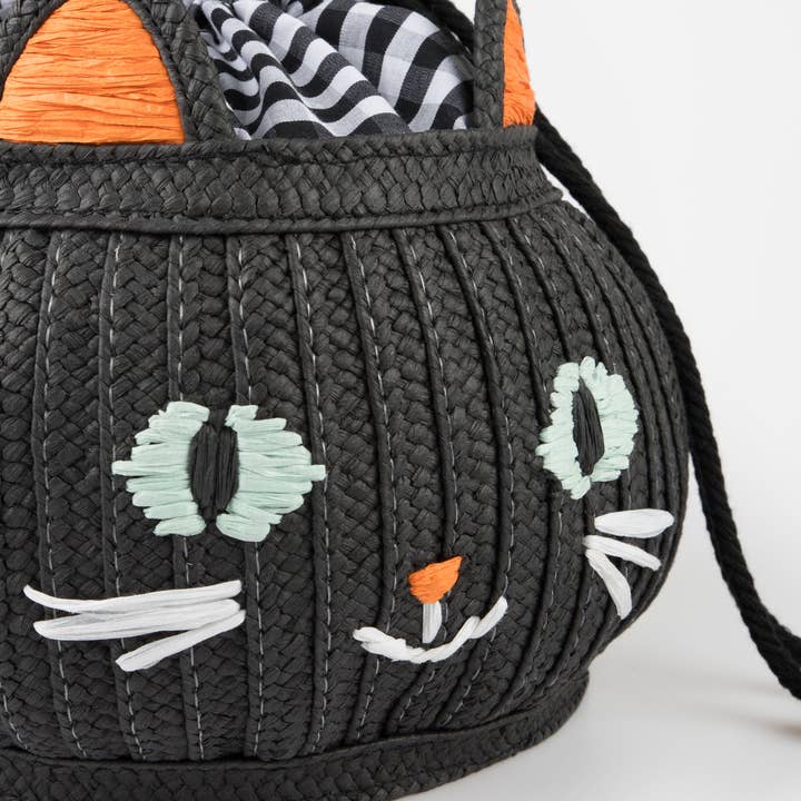 Meri Meri - Wholesale Purse/Bag Accessory - Kids - Trick Or Treat Cat Basket Bag3