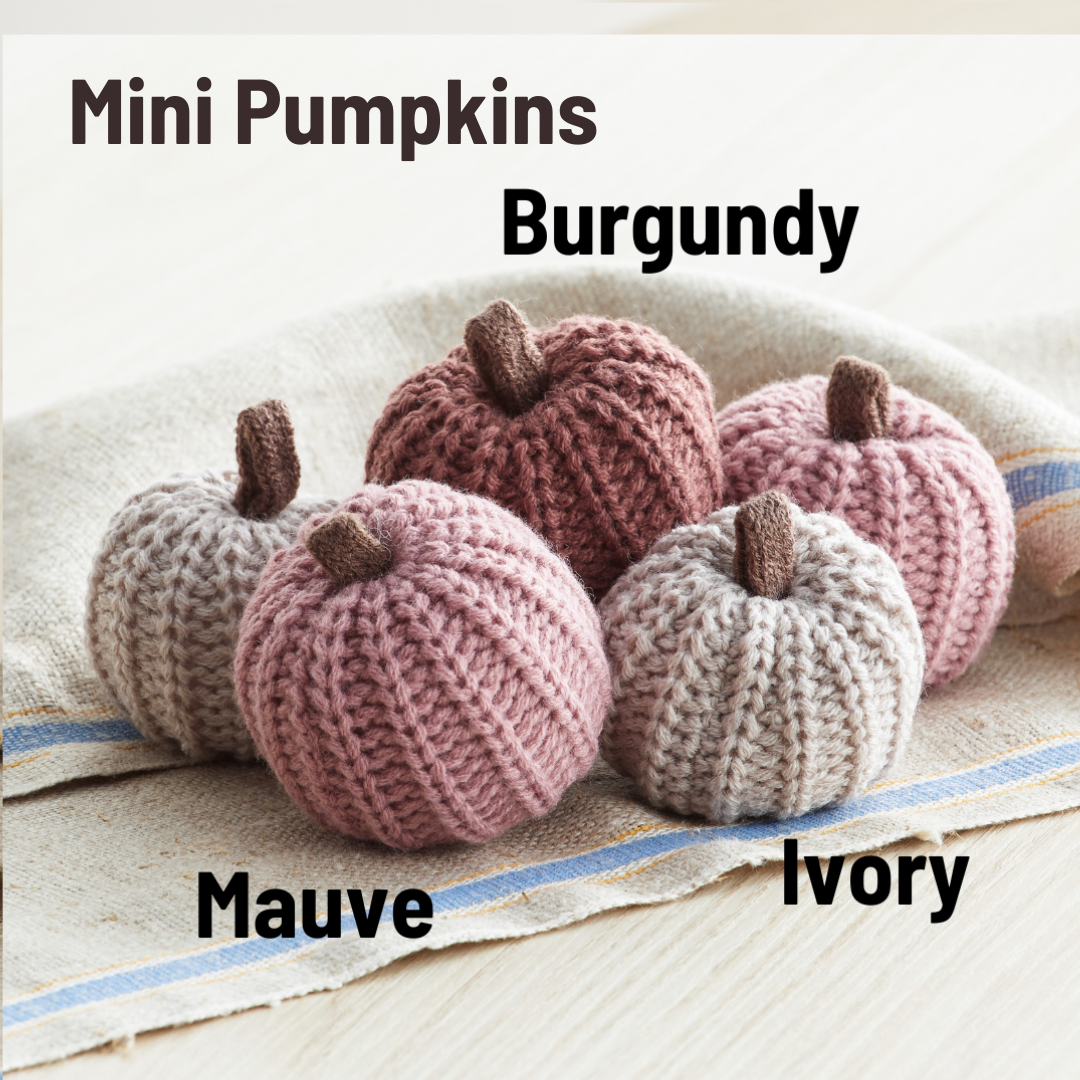 Your Heart's Content - Vente Décorations de table - Citrouille colorée en tricot pour la décoration d'automne à la maison, cadeau attentionné, meilleur11