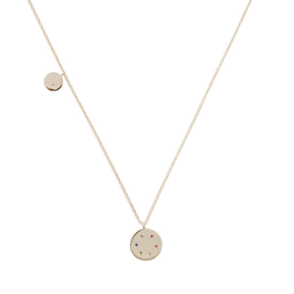 Honeycat Jewelry - Wholesale Pendant/Charm Necklace - Rainbow Daydream Necklace0