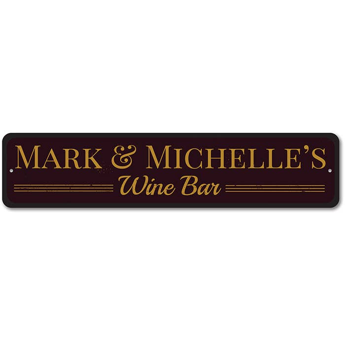 Home Wine Bar Sign for wholesale by Lizton Sign Shop, Inc