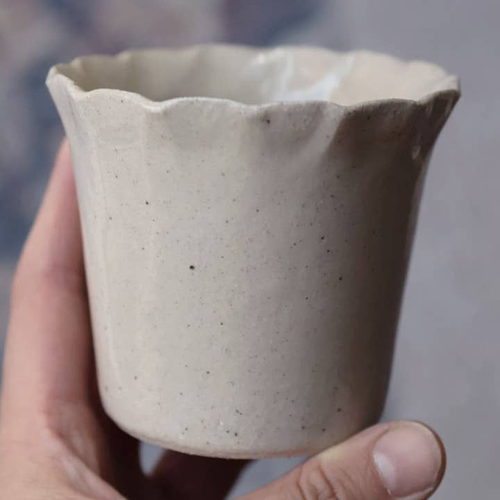 WAVE Tumbler for wholesale by Alice Guillaume Ceramics