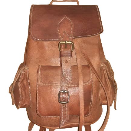Hecho a mano - Wholesale Backpack - Women's - Vacuno Fez medium backpack7