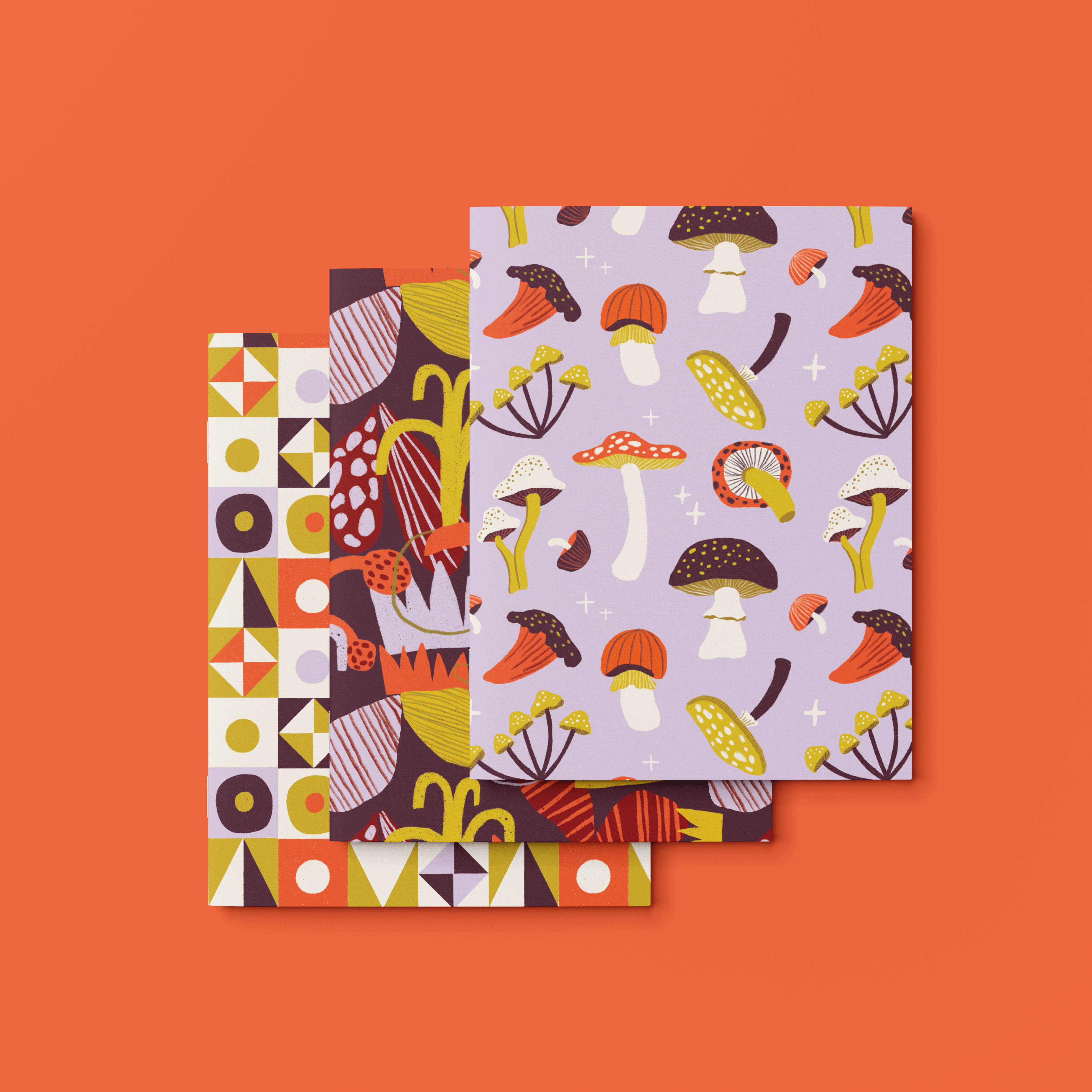 Anne-Julie Dudemaine - Vente Cahiers - Carnet de poche 'Géométrique'1