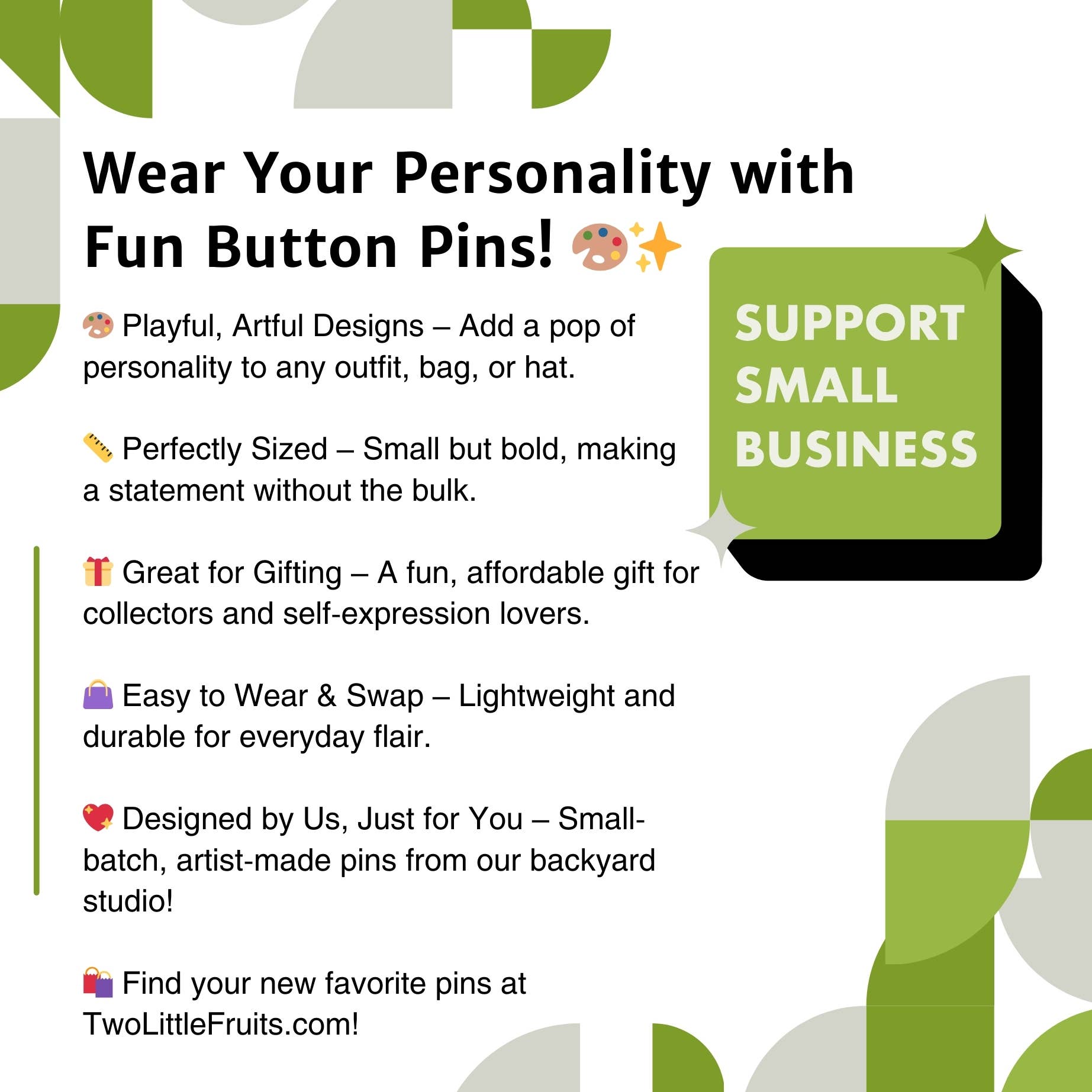 Two Little Fruits - Wholesale Lapel Pin/Button - Pins | Button Pin | Jacket Pin | Backpack Pin | Knitting Pin3