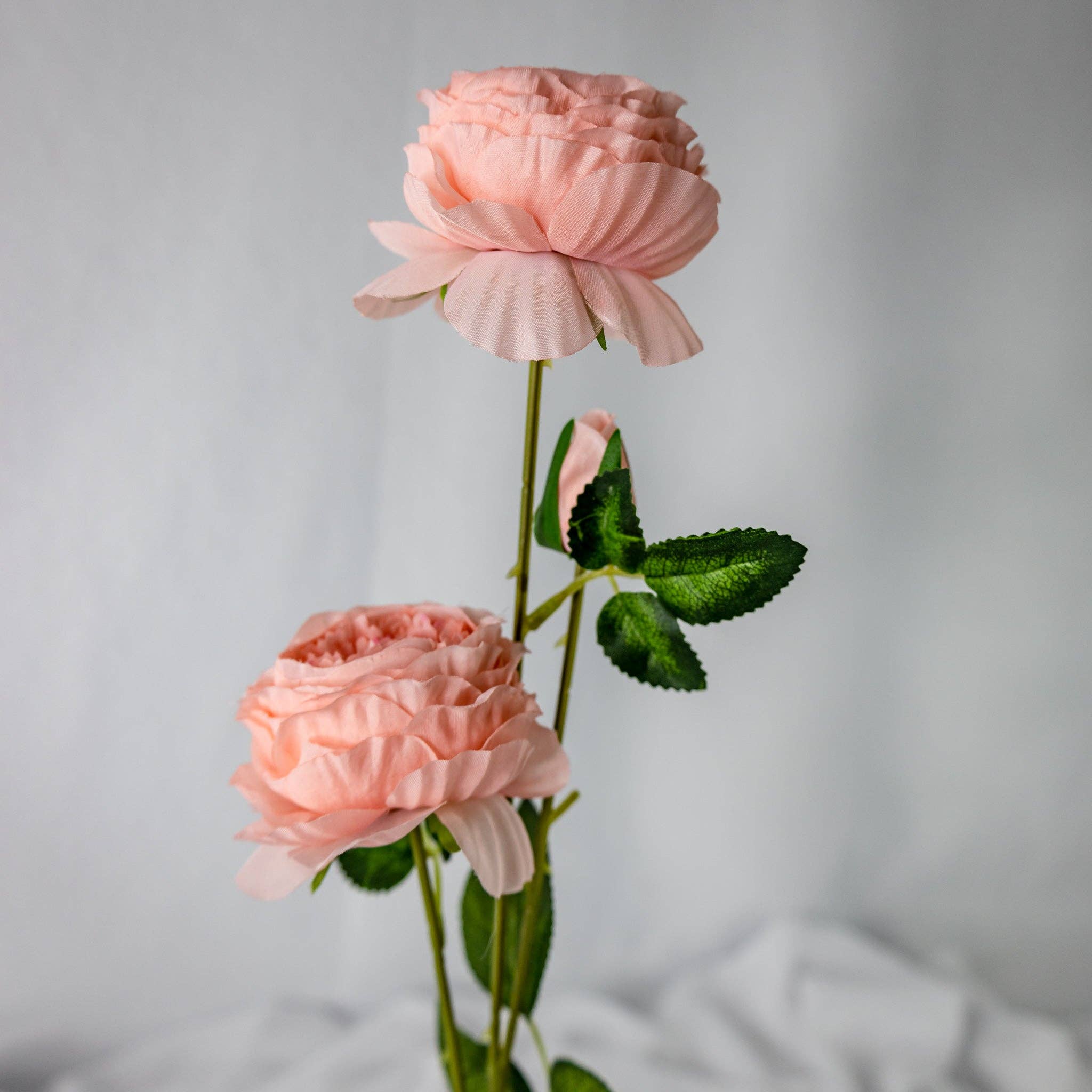 Realistic Artificial Flowers - Wholesale Artificial Flowers - Pale Pink Peony Mini Bloom - Realistic Artificial Flowers3