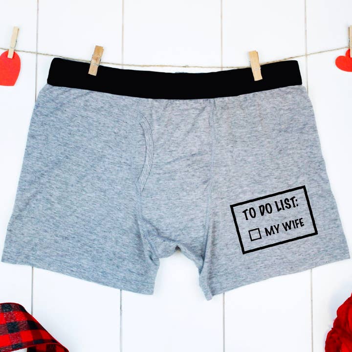 Boxers de aniversario para hombre You Turn Me On para venta al por mayor de A Girl Named Lee