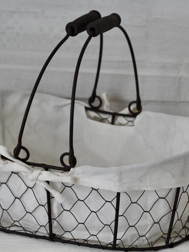 Petit Laundry Basket for wholesale by Brownstone Playhouse