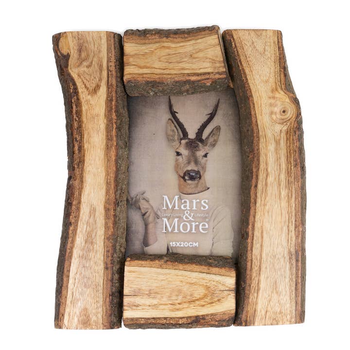 photo frame mango tree trunk 15x20cm for wholesale by Mars & More - Brand of B Living
