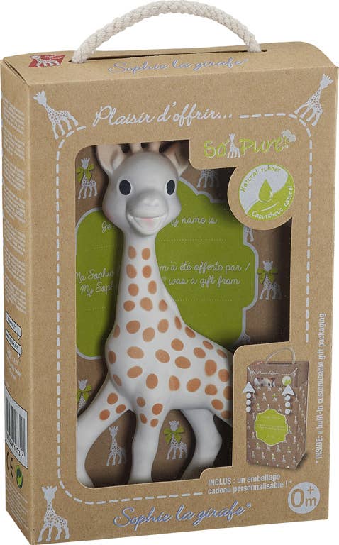 Sophie la girafe UK – wholesale Teether (not clip-on) – Baby – So' Pure Sophie La Girafe® - Teether- Natural Rubber3