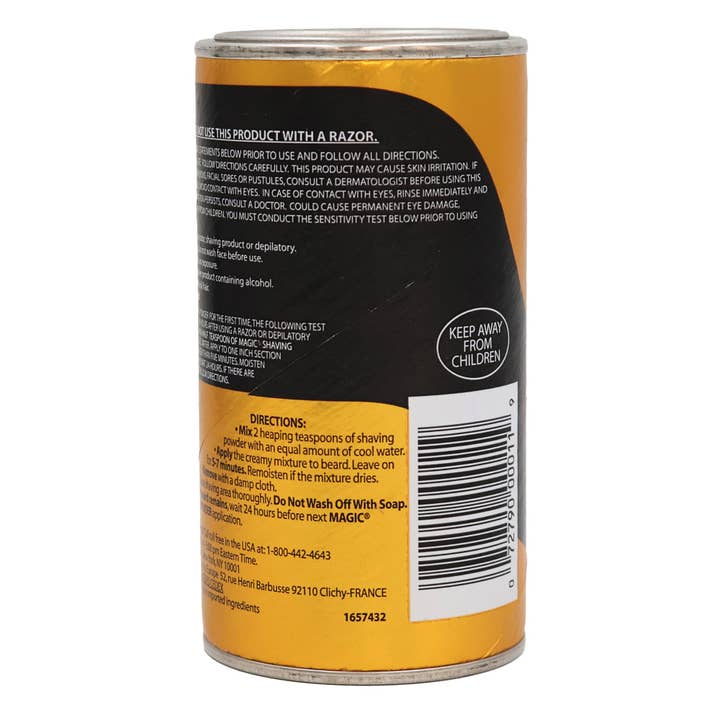 KT Supply - Wholesale Shaving Cream - Men's - Magic Shaving Powder Fragrant 4.5 Oz.
