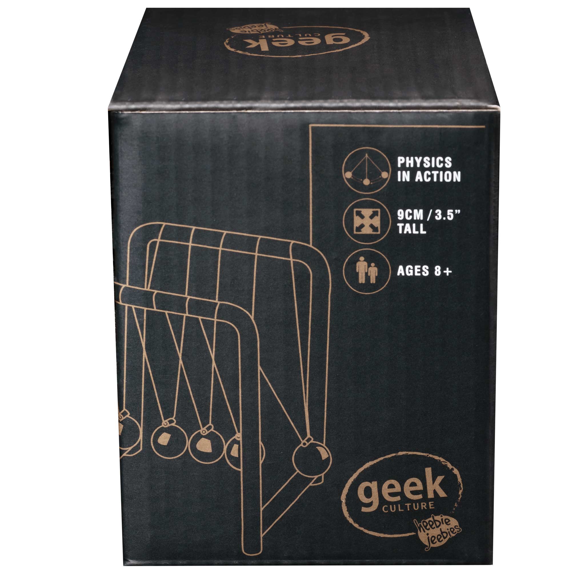 Heebie Jeebies USA - Wholesale Gag Gift/Novelty Gift - Newtons Cradle 9cm2